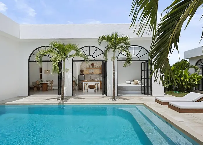 Chic All-white With Pool And Fire Pit * Jimbaran