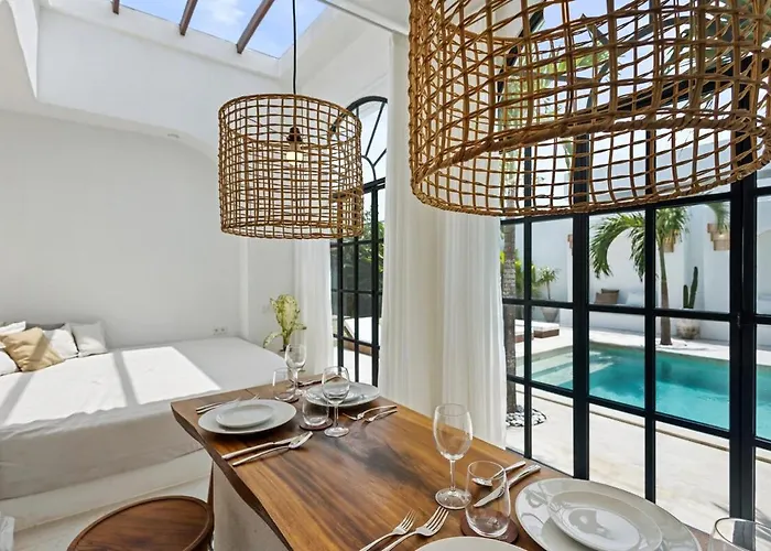 Chic All-white With Pool And Fire Pit * Jimbaran